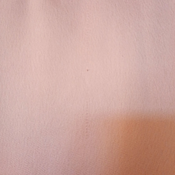 Tea length charmeuse bridesmaid dress with skirt slit and cowl neckline - Picture 4 of 6